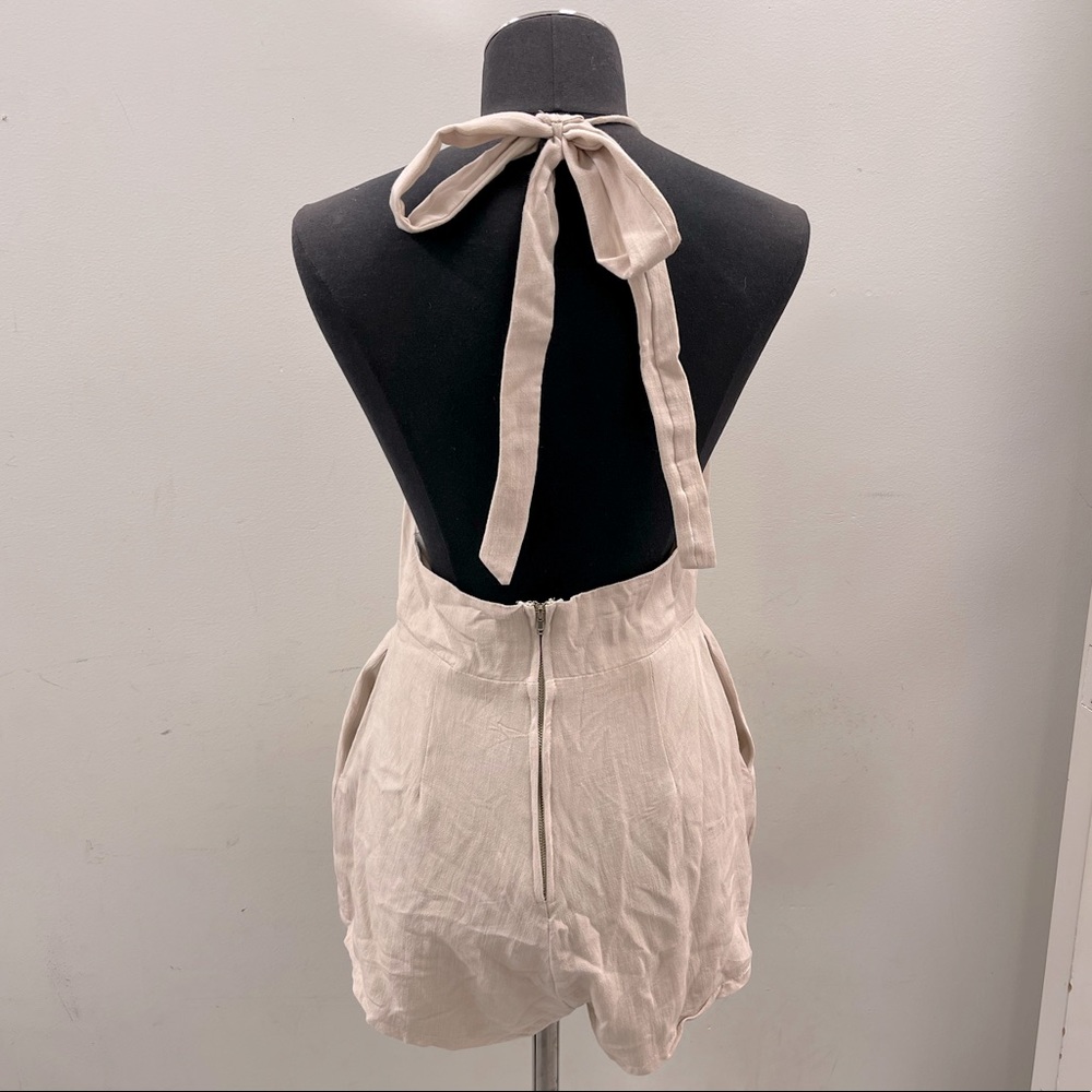 Beige Romper